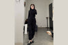 untitlab black trainer shoes AW21 AW1211403